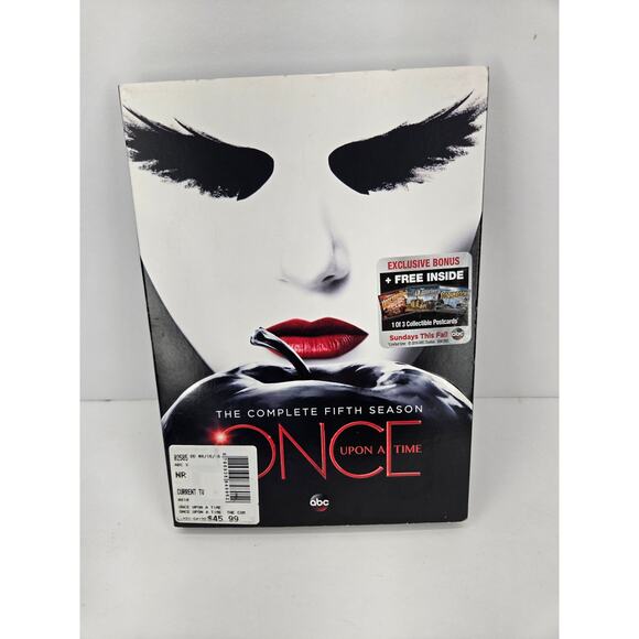 Once Upon a Time: The Complete Fifth Season Dvd Box Set, Disney, Drama - Picture 1 of 2